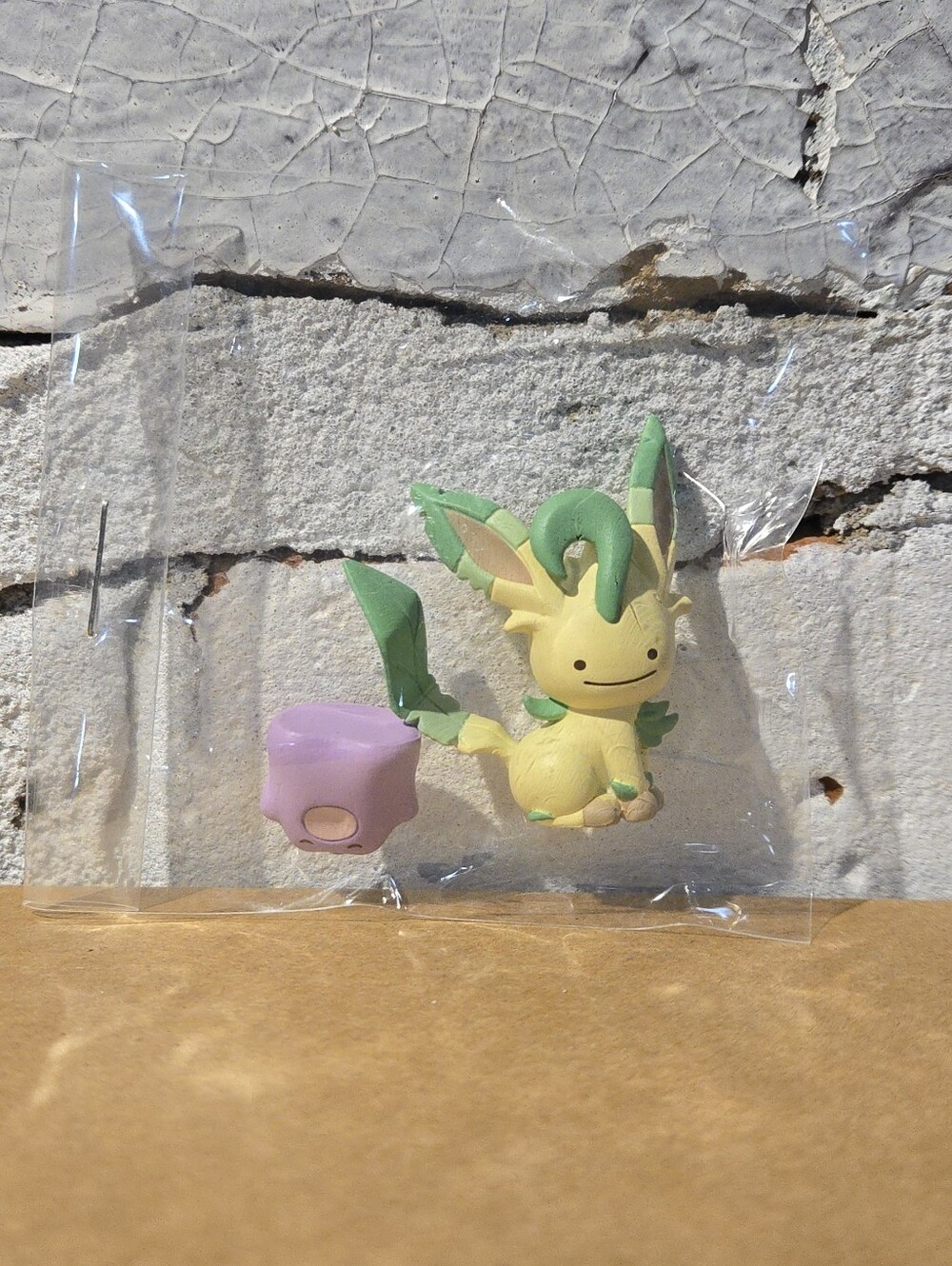 Leafeon And Ditto Pokemom Figure